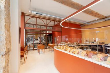 Photographie d'architecture de la Boulagerie JADIS à Lyon.