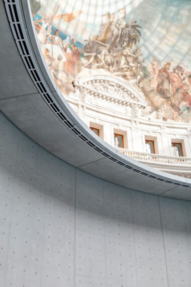 Studio Odette Photographie d'architecture de La Bourse de Commerce — Pinault Collection à Paris par Tadoa Onda.